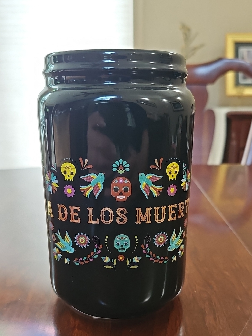 Day of the Dead Ceramic Vase